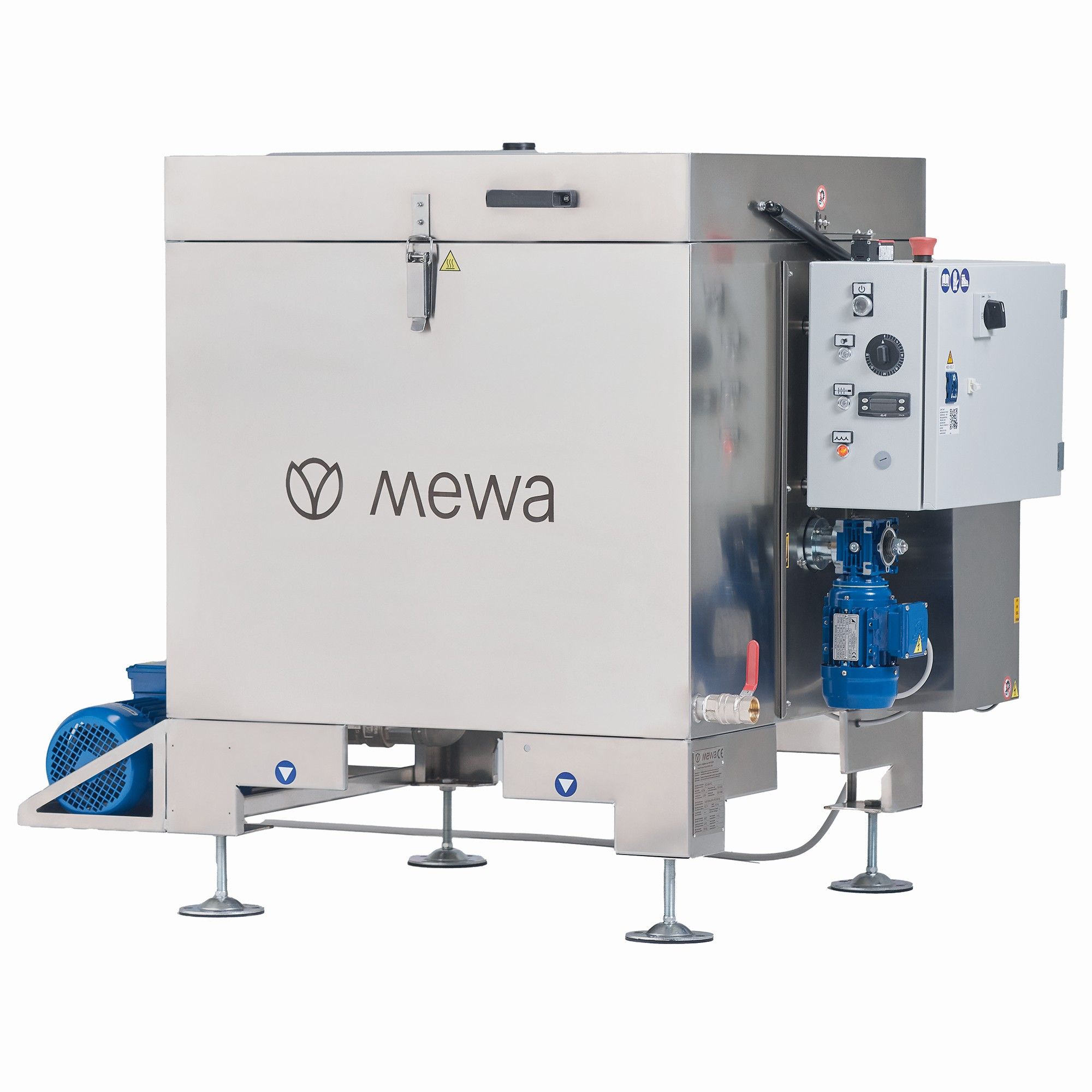 Myjki firmy Mewa pozbawione są lotnych związków organicznych i wykorzystują wodny biologiczny roztwór czyszczący.