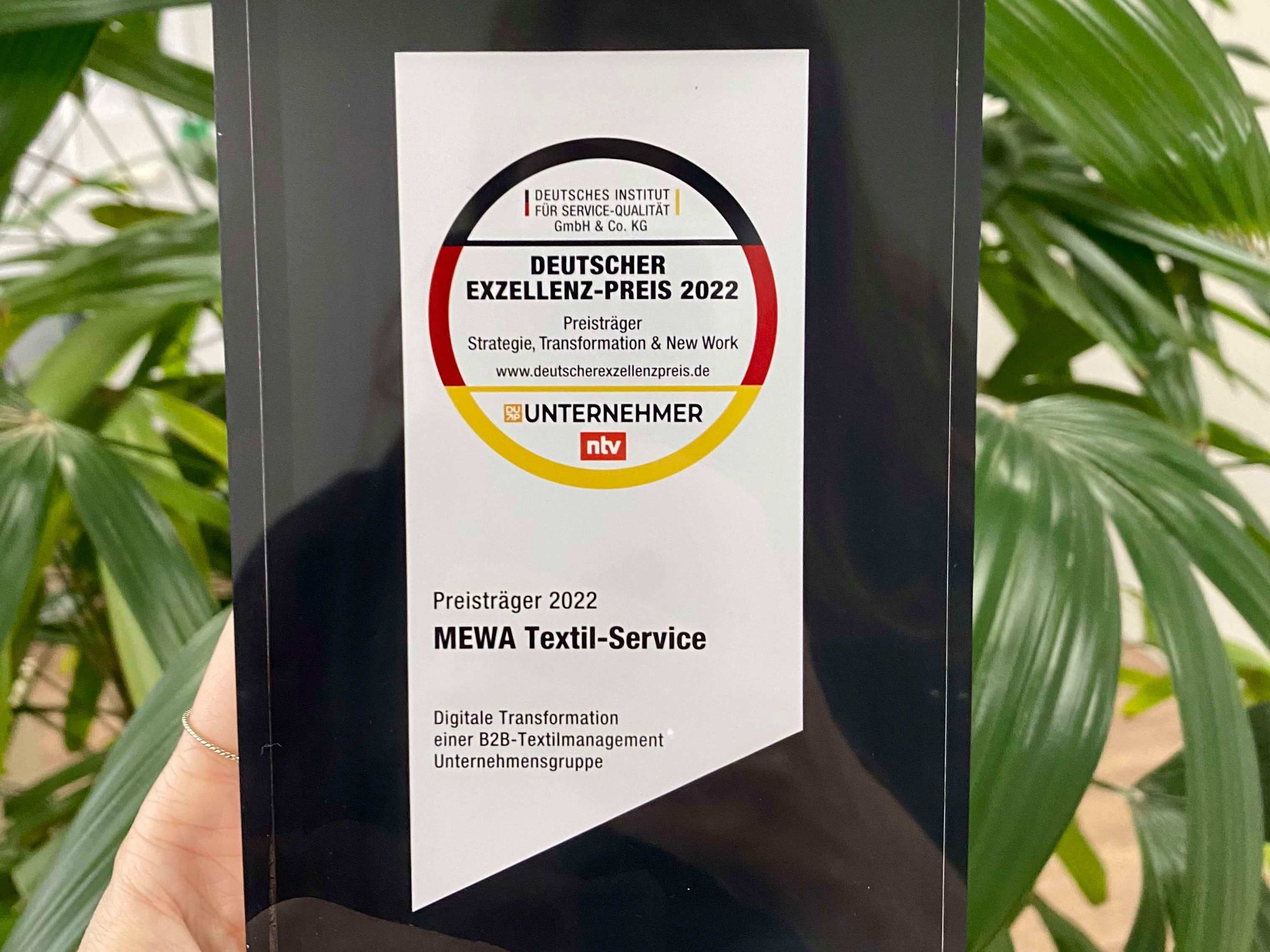 Mewa erhält den Deutschen Exzellenz-Preis