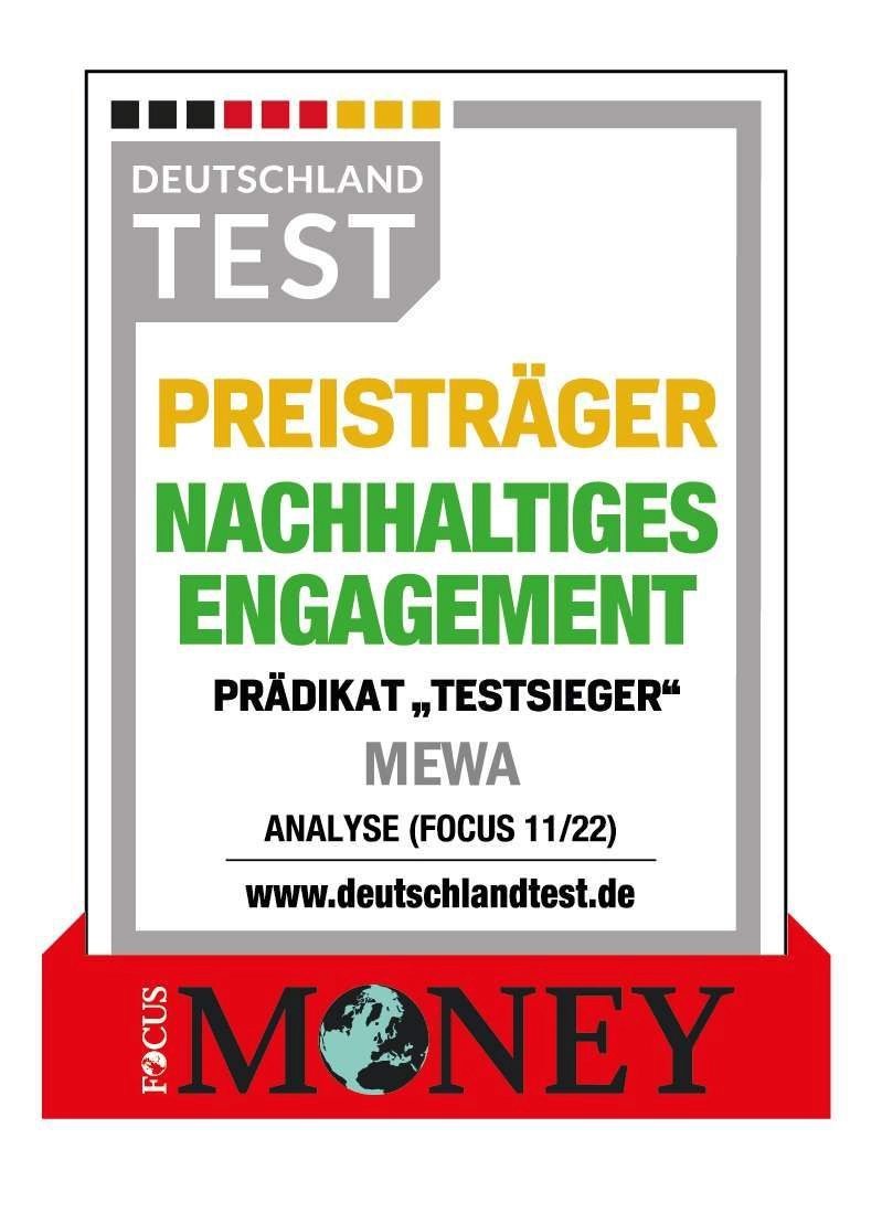 Prädikat "Testsieger" in Nachhaltigkeitsstudie