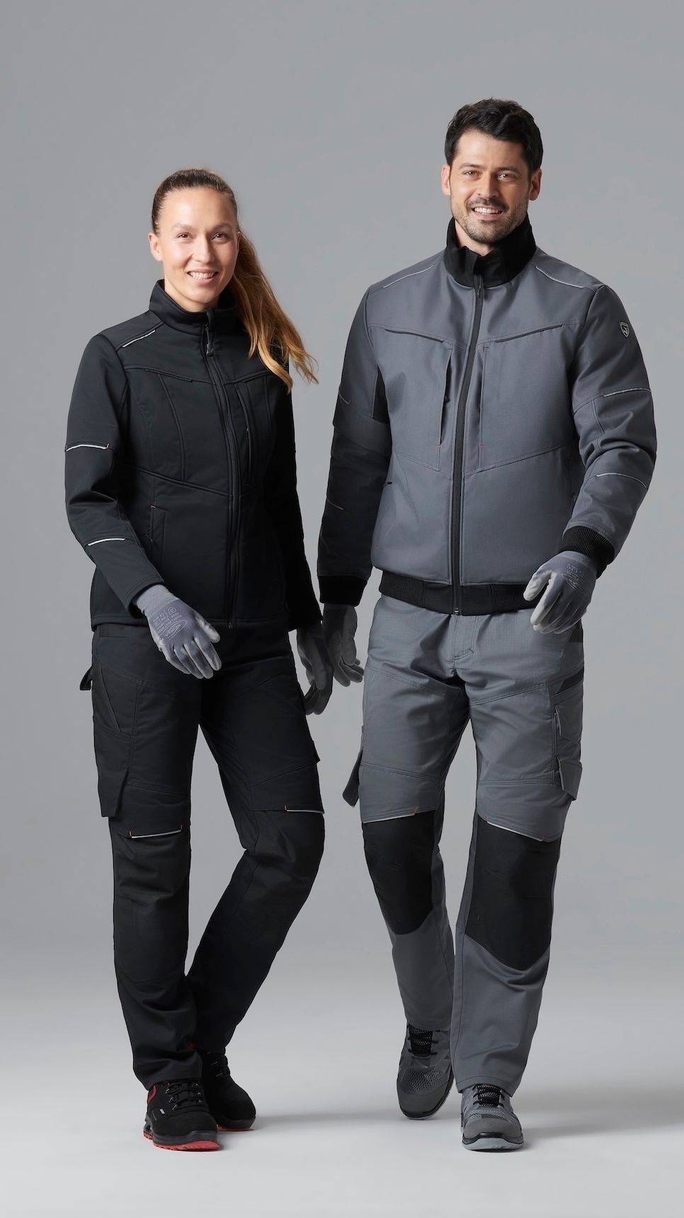 Force Evo : une collection pensée pour les professionnels de l’artisanat et du bâtiment. Les pantalons avec poches pour genouillères, les vestes toutes saison et les bermudas d’été répondent à tous les besoins du terrain. 