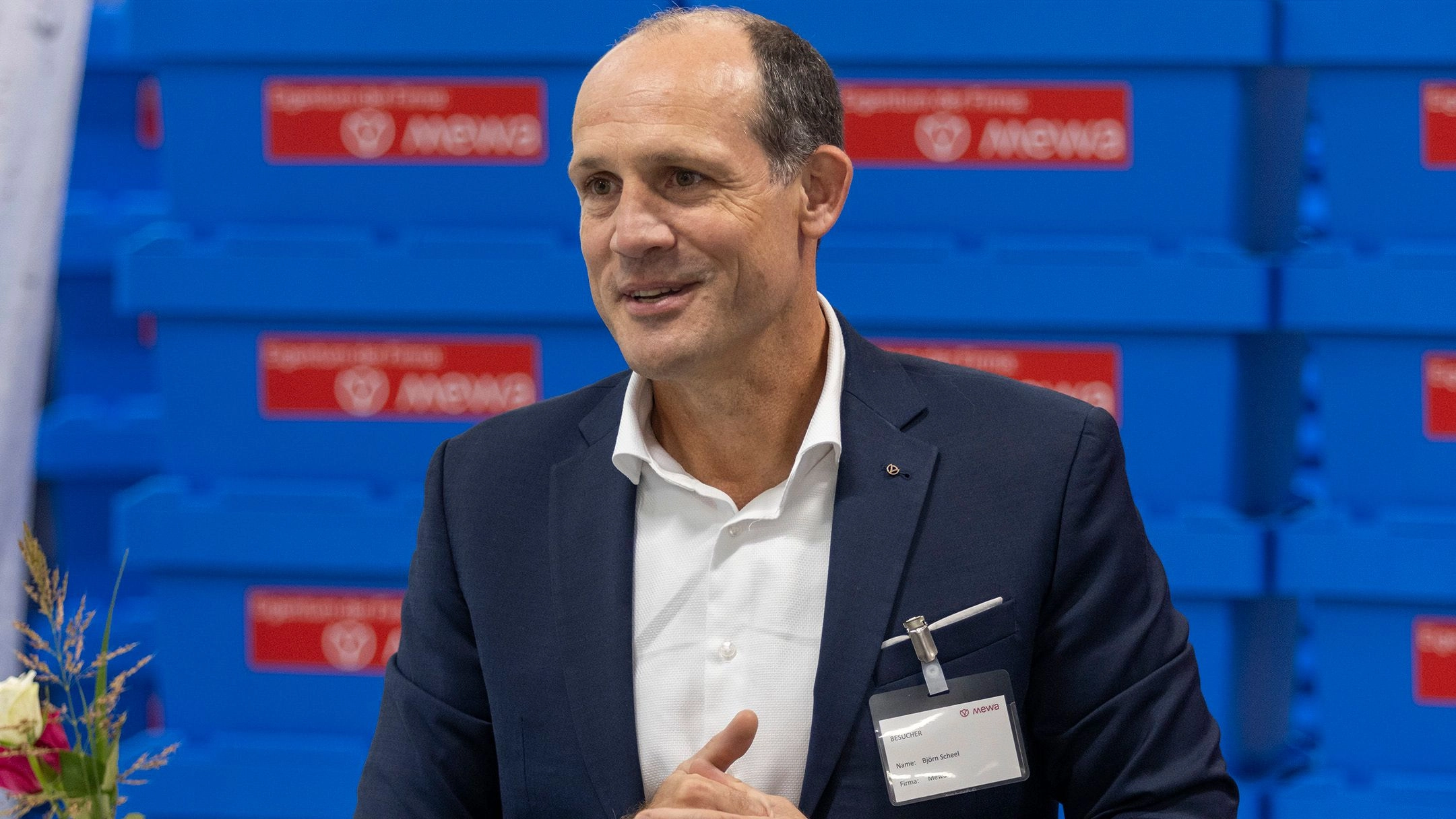 Björn Scheel, COO der Mewa-Gruppe (Foto: BraxArt/Mewa)