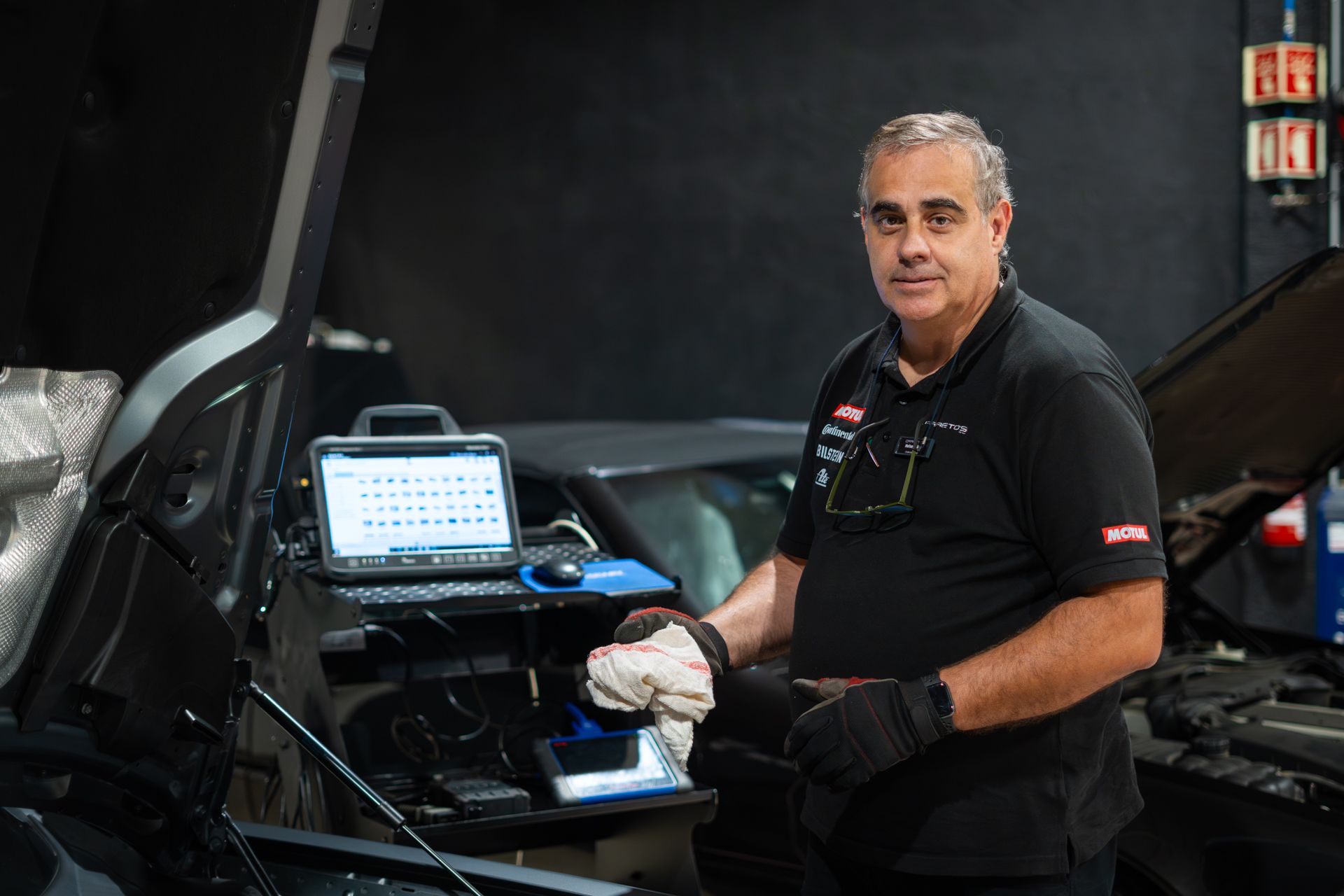 Nelson Silva: “Os panos e as mantas são muito práticos e uma mais-valia.” (foto: Mewa)