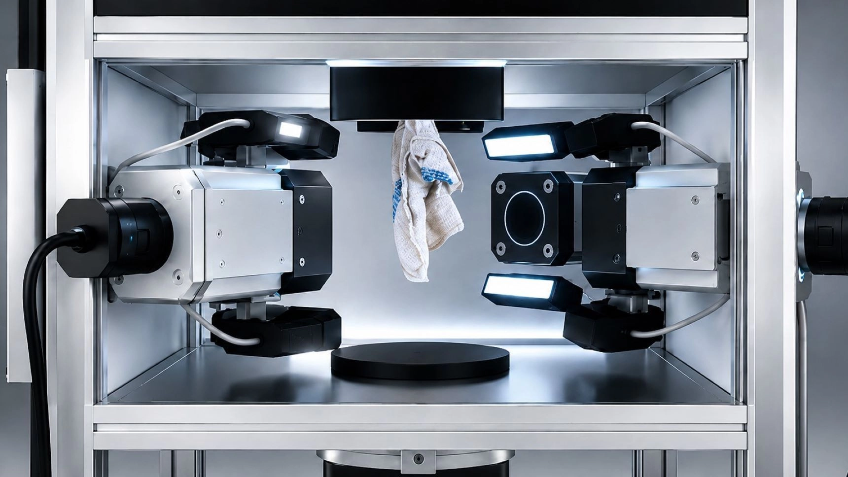 Bereits mehr als 70 Millionen Putztücher wurden den ersten fünf Monaten mit der patentierten, automatisierten Qualitätskontrolle geprüft. (Foto: Desion)
