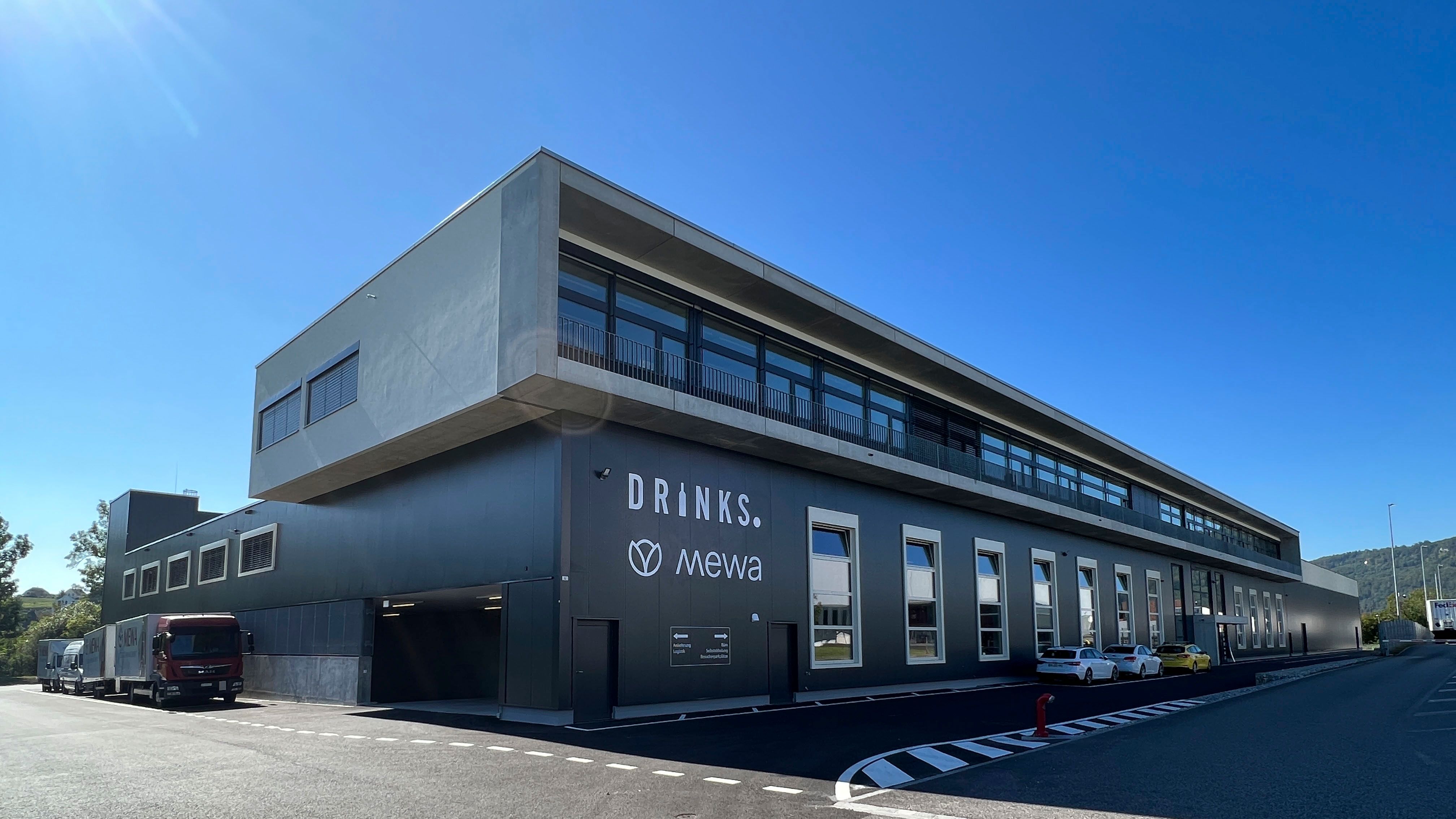 Infrastruktur nach neuesten Standards: MEWA Service AG am neuen Standort in Oftringen.