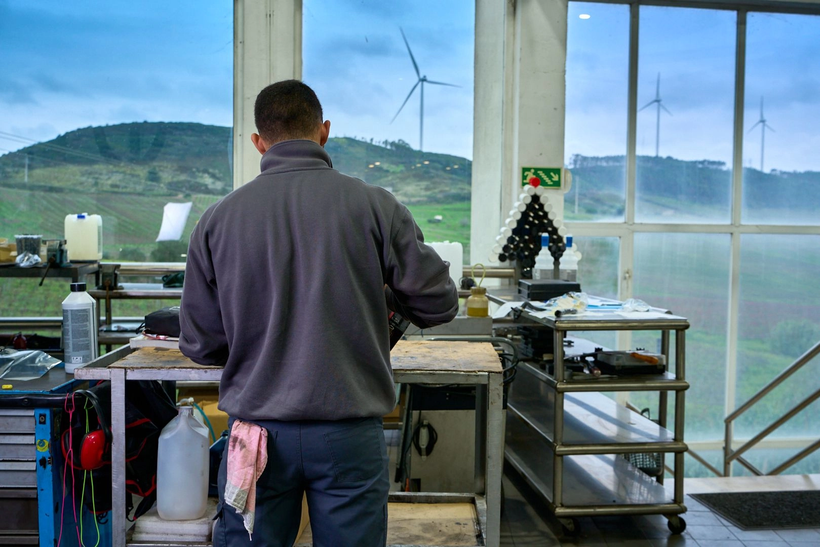 O pano da Mewa amigo do ambiente está sempre ao alcance (foto: Mewa)
