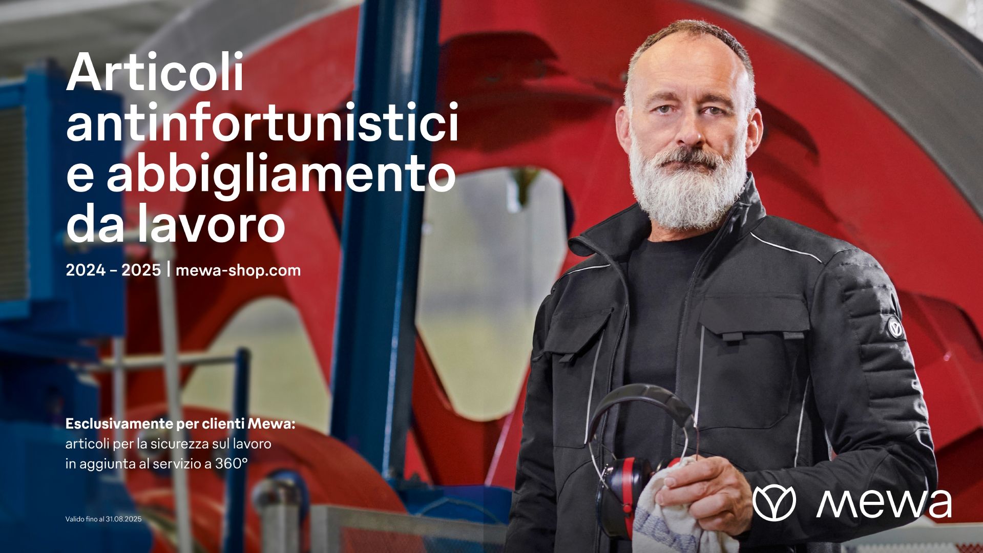 Il catalogo contiene circa 1.250 articoli per il lavoro in officina e in fabbrica. (©Mewa)