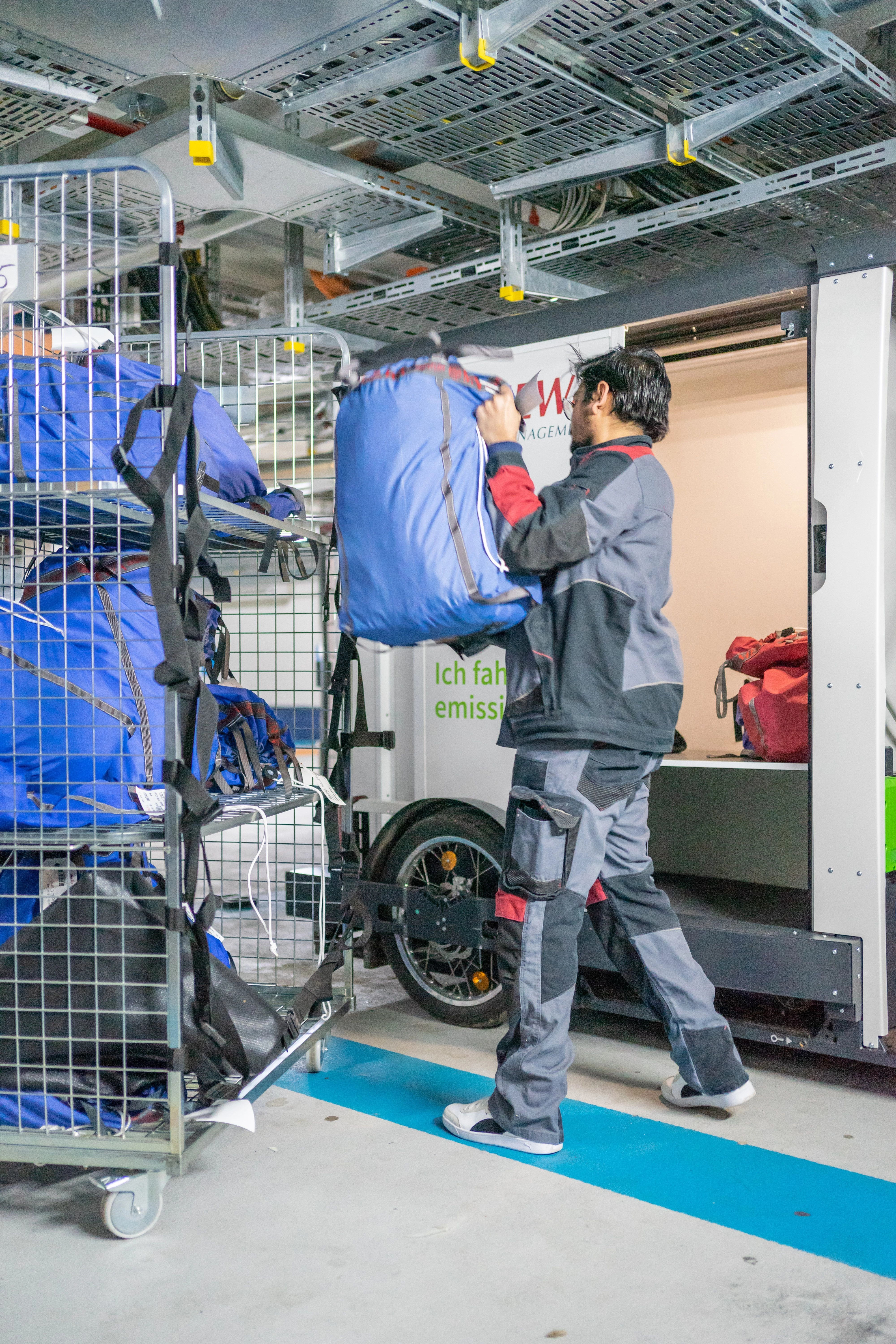 Das Container-Prinzip ermöglicht mittelfristig den schnellen und unkomplizierten Wechsel der Ladungen.