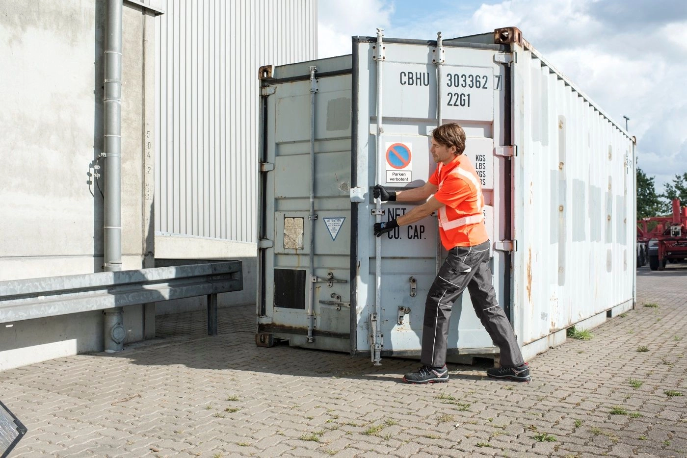 Schutzkleidung im Einsatz