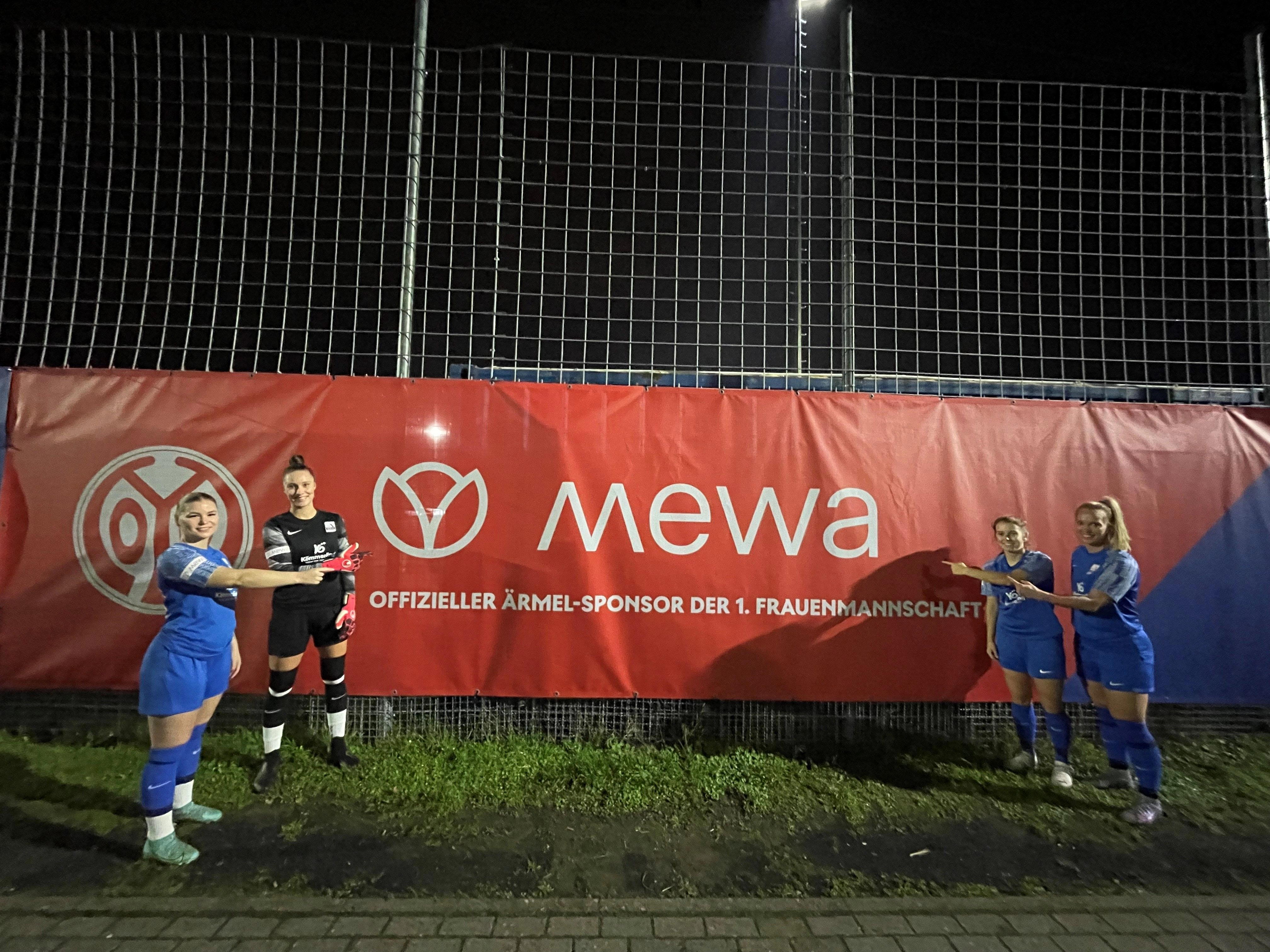 Mewa engagiert sich im Frauenfußball