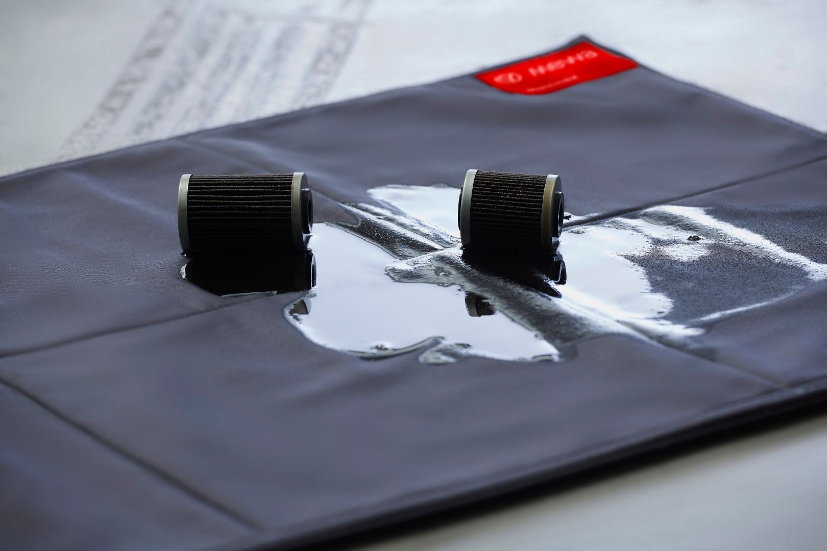 Ölauffangmatte im Mewa-System