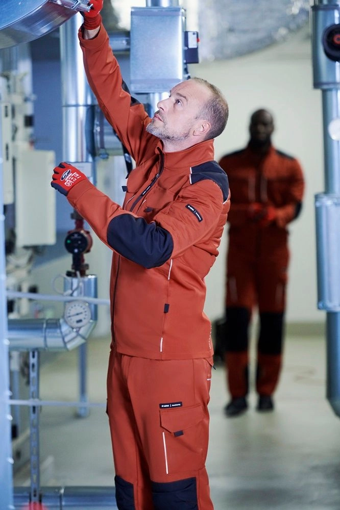 Elastische inzetstukken zorgen voor een hoog bereik.
