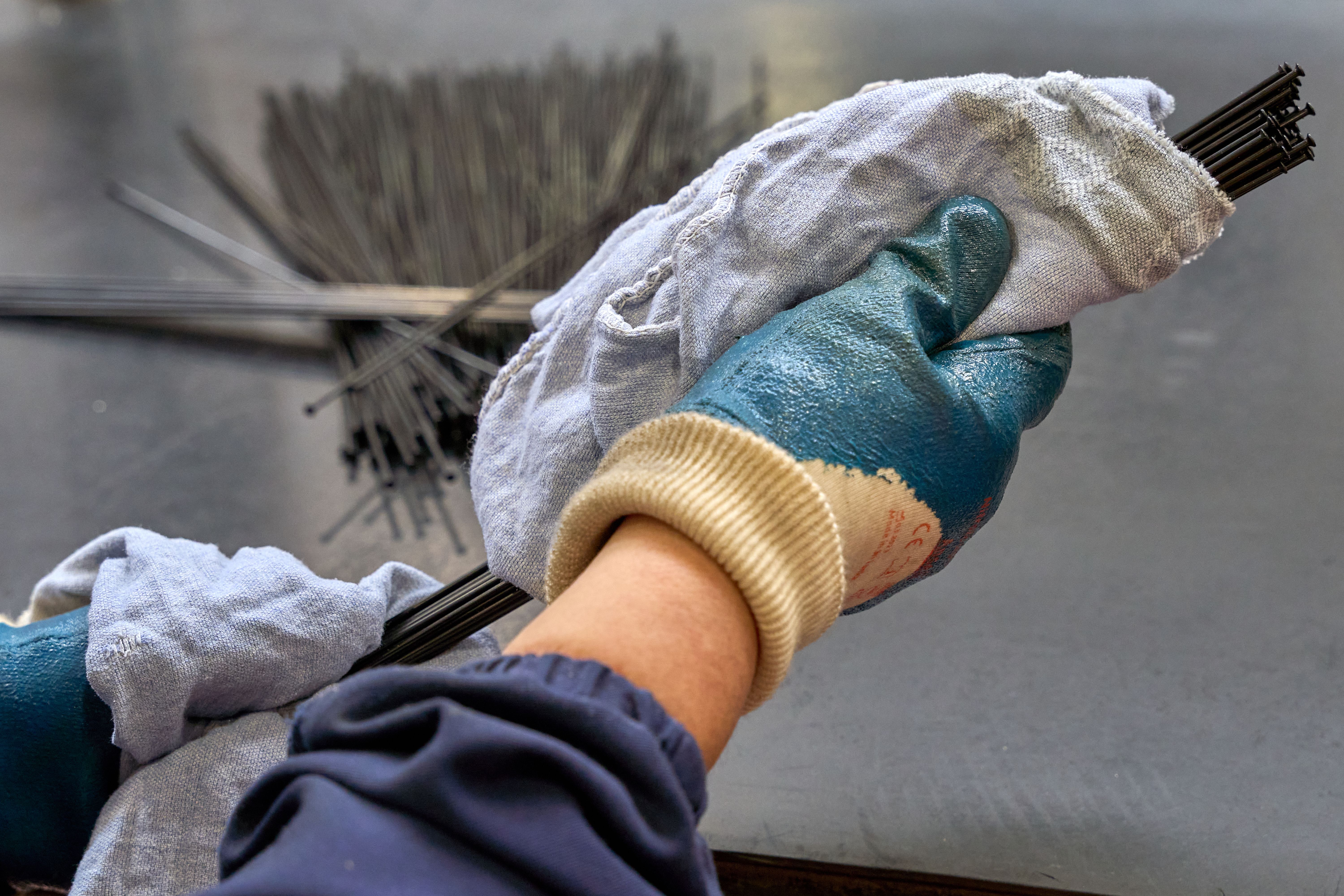 Czyściwa wielokrotnego użytku mogą być używane po praniu nawet do 50 razy.