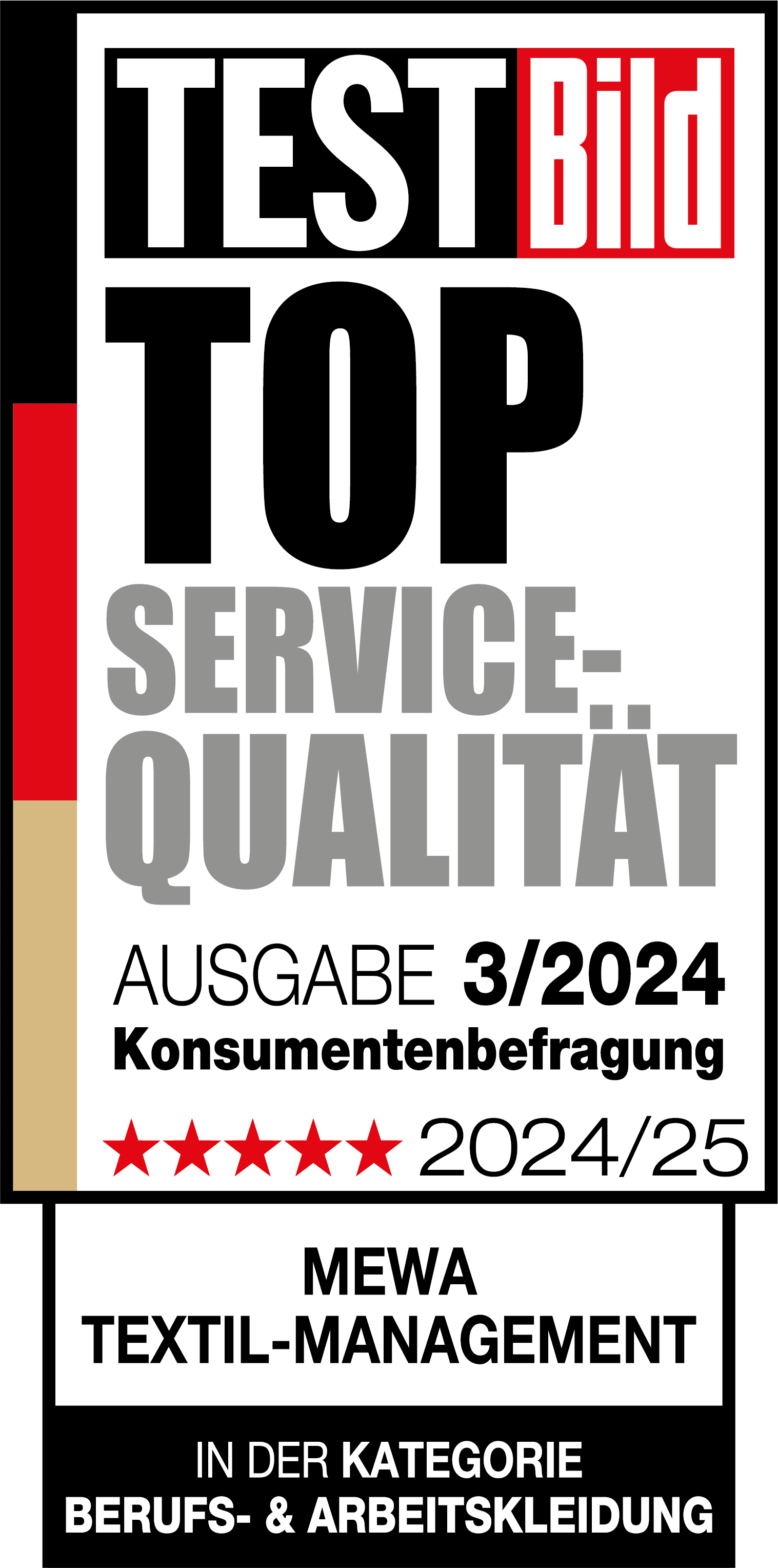 TESTBILD Top-Servicequalität