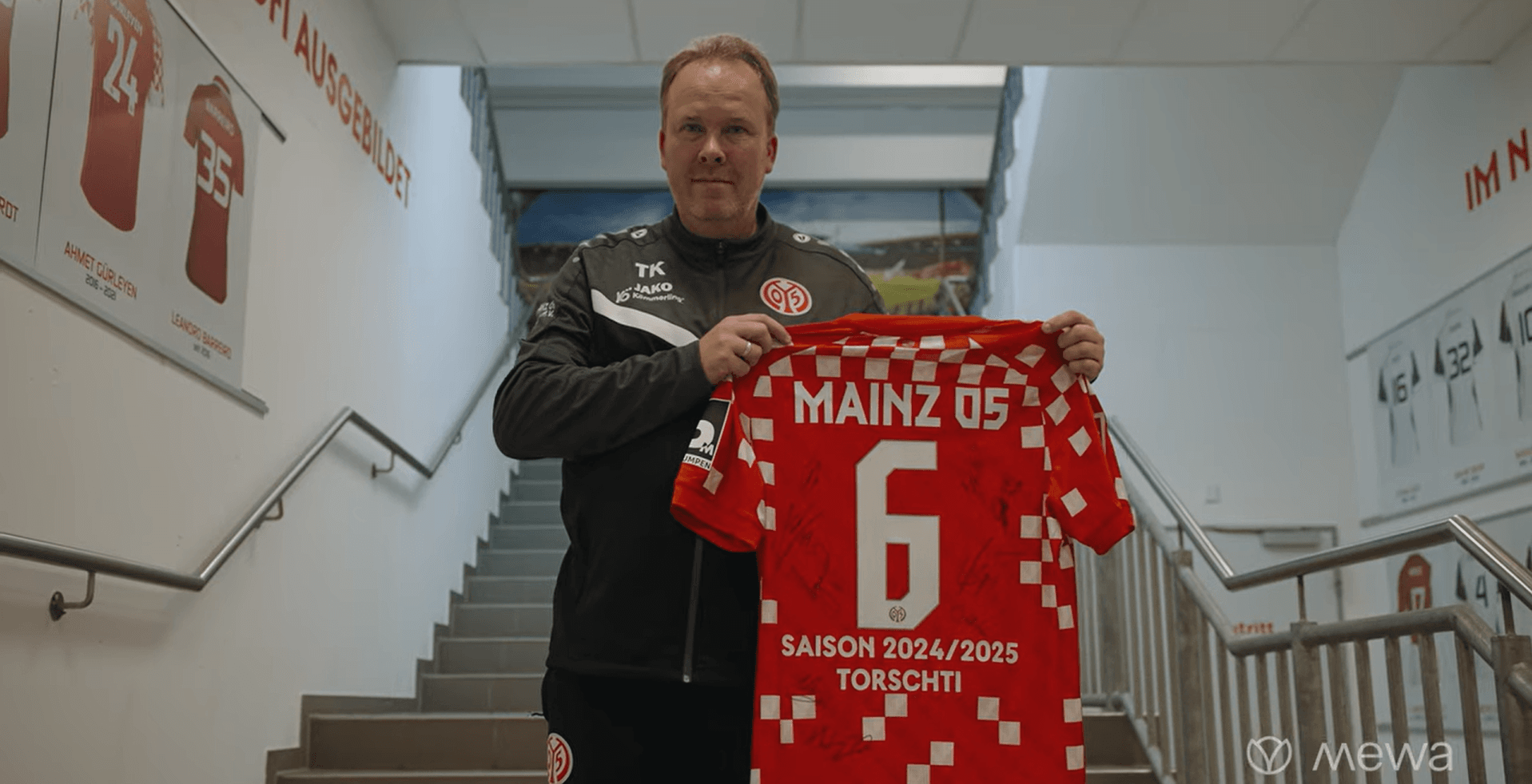 Leidenschaft für deine Arbeit: Zeugwart Torsten hat bei Mainz 05 alles im Griff