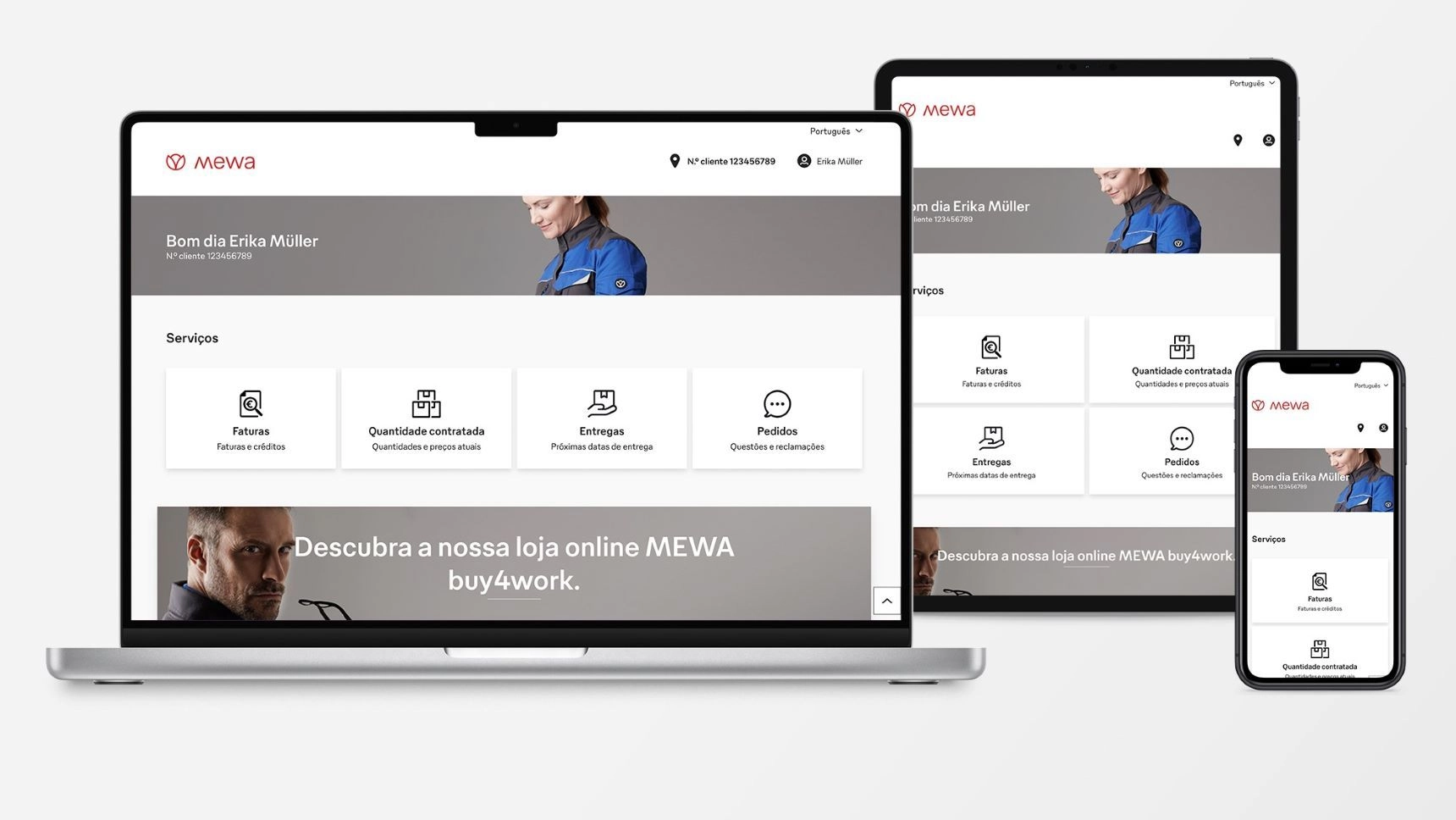 “myMewa” aumenta a eficiência e a flexibilidade (foto: Mewa)